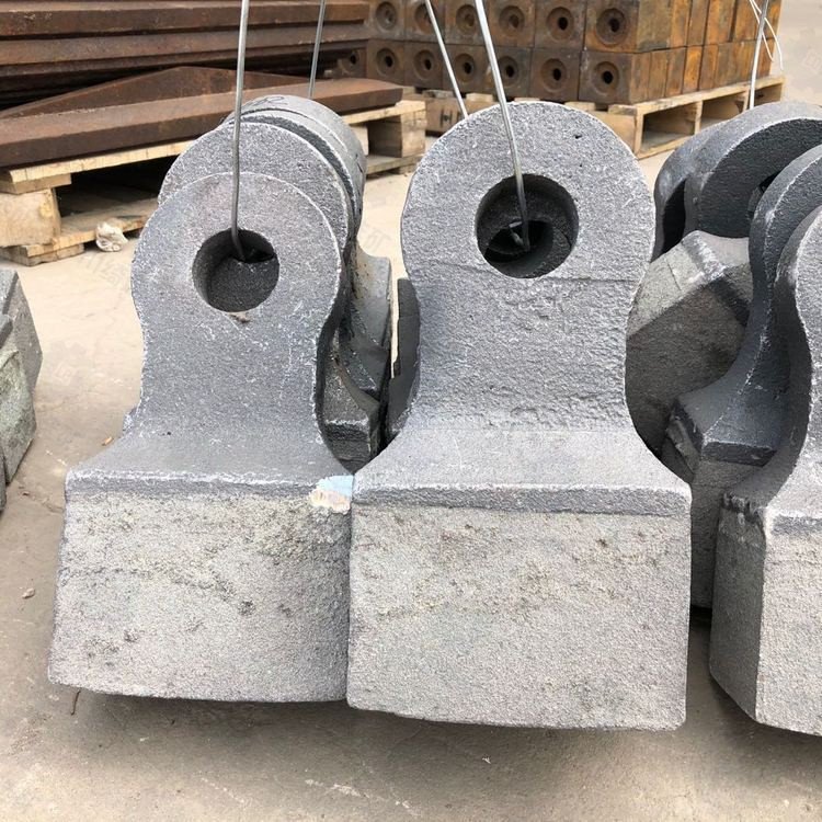 復合破碎機錘頭 合金反擊破板錘 錳鋼鍛造榔頭 礦用粉碎配件 - 愛企查